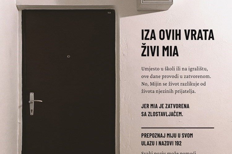 NEMOJMO ZABORAVITI NAJRANJIVIJE MEĐU NAMA Iza ovih vrata živi Mia!